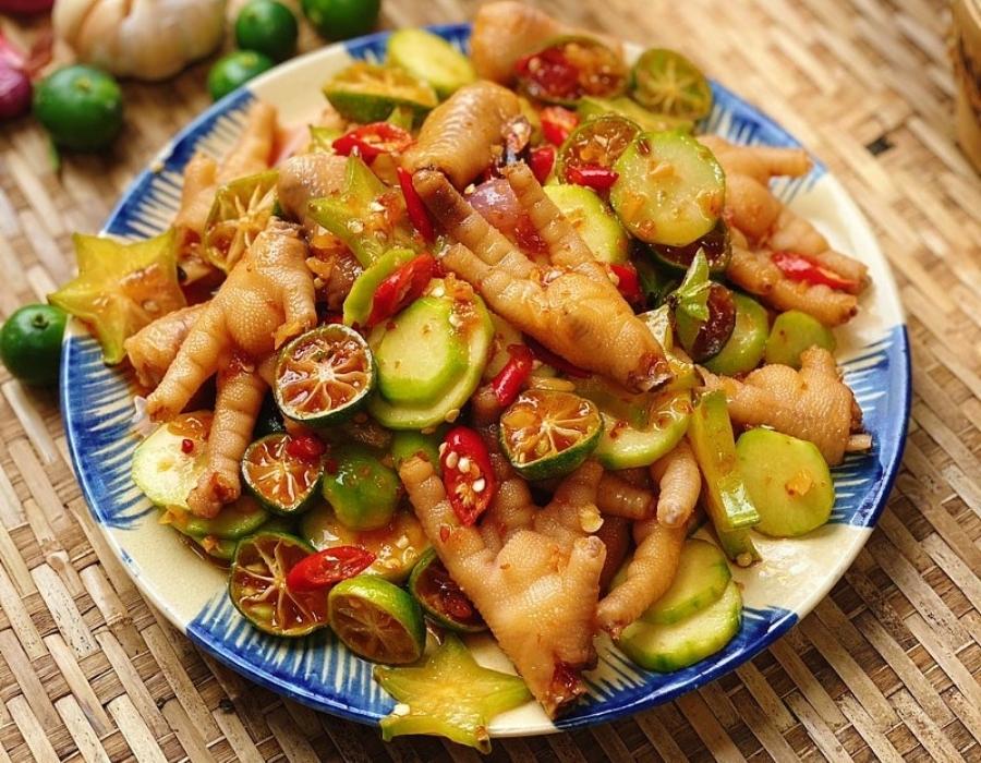 Chân Gà Sốt Tắc