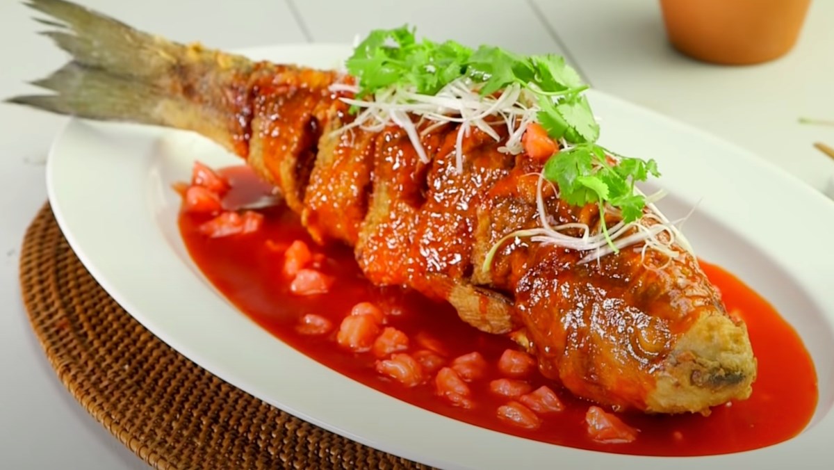 Cá Chẽm Sốt 3 Vị