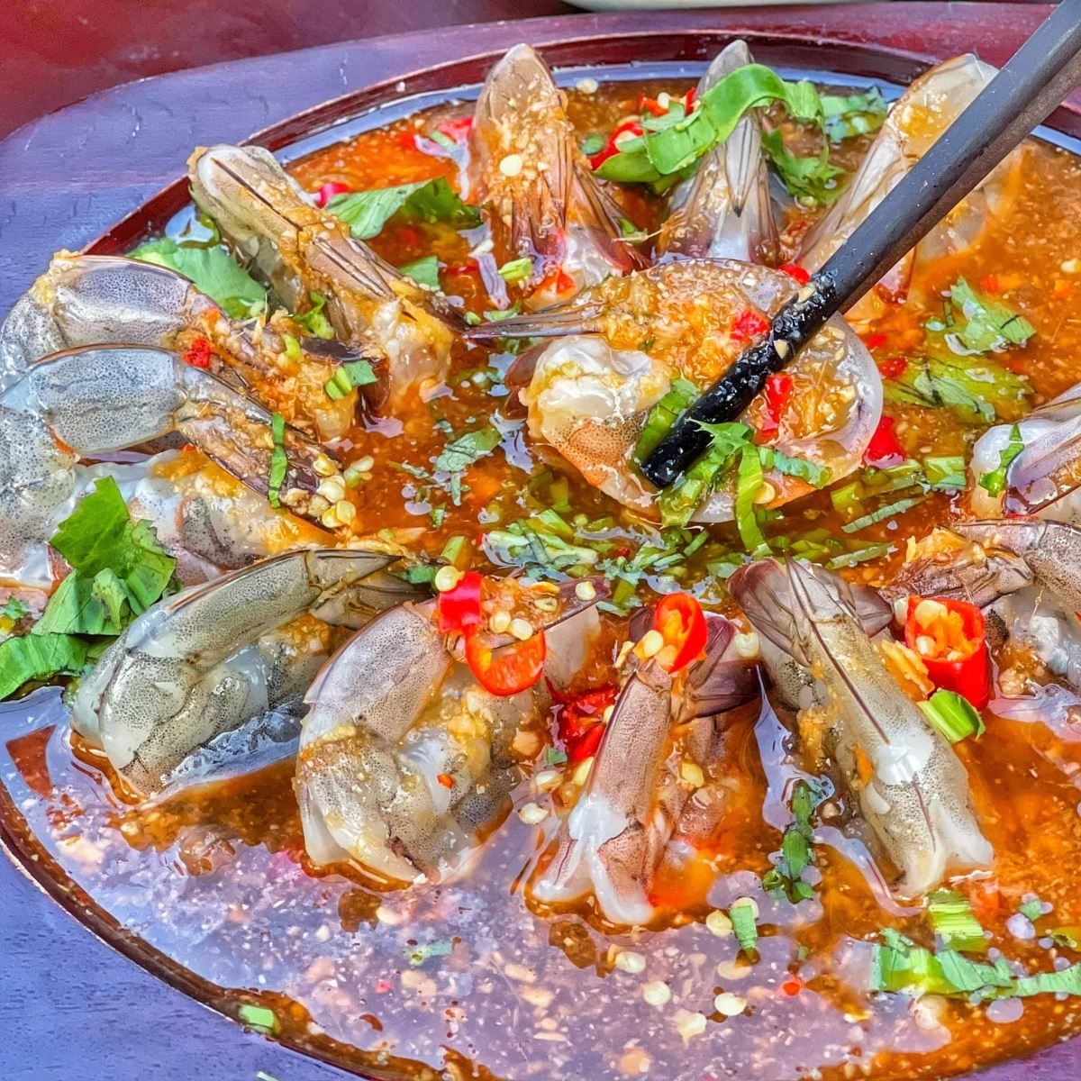 Tôm Sốt Thái Lan