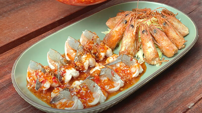 Tôm Sốt Mắm Thái 
