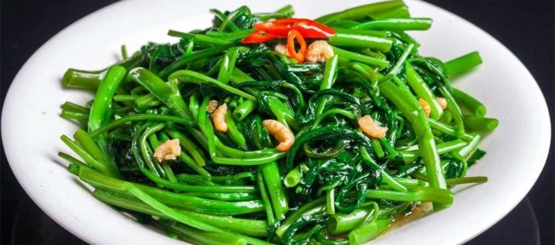 Rau Muống Xào Mắm Thái