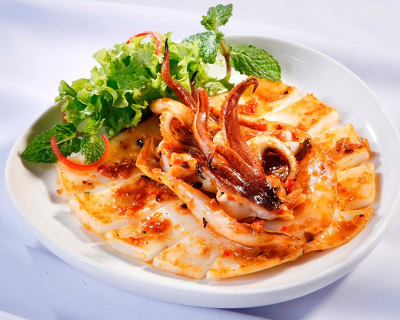Mực Nướng Sate