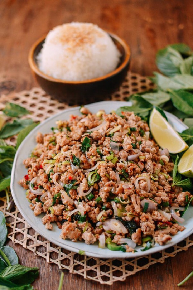 Gỏi Lạp Heo Bằm 